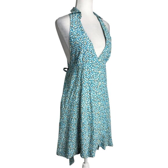 Free People NWT $98 Retro Mini Dress "C'est La Vie" in Cottagecore Floral Size S - Picture 8 of 12